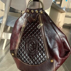 Marino Orlandi Luxury Brown Leather Bag